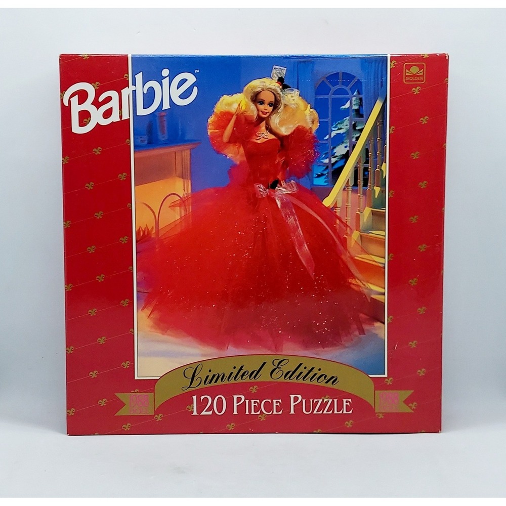 1993 Barbie Limited Edition 1988 Doll Puzzle - 120 Pieces